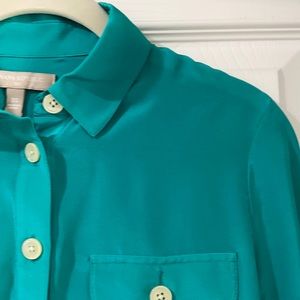 Banana Republic silk camp shirt